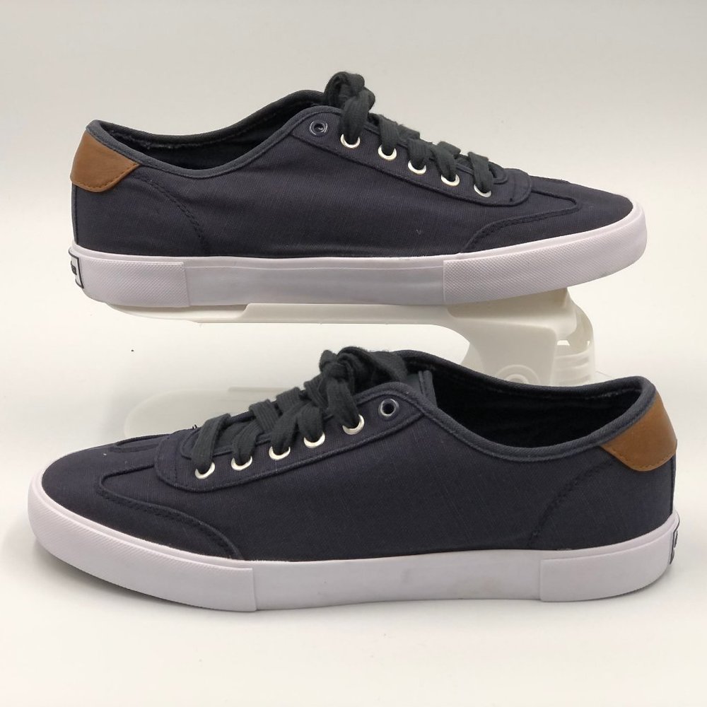 Tommy Hilfiger Mens Navy Blue Sneaker Shoes Size 10